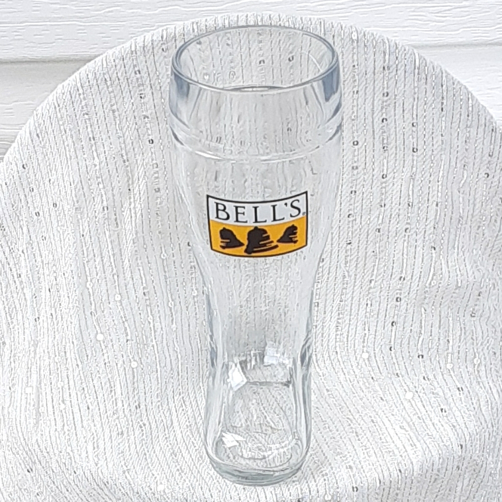 Bell's Clear Glass Santa Boot